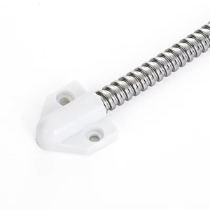 Boucle de porte blindée par points de haute qualité Serrure de porte intelligente Protection des câbles exposés Boucle de porte en acier inoxydable - Product Image 4