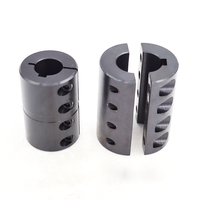 Accouplement rigide en acier inoxydable 3/8'' personnalisé avec structure à disque de verrouillage et pince de connexion pour utilisation en machine