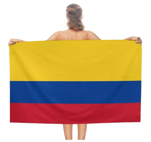 Serviette <span class=keywords><strong>de</strong></span> plage en microfibre imprimée arc-en-ciel (motif sportif) à séchage rapide, pour la salle <span class=keywords><strong>de</strong></span> bain et la plage, en soutien <span class=keywords><strong>de</strong></span> la communauté LGBT - Product Image 2