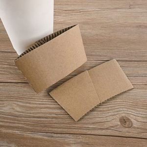 ปลอกกระดาษลูกฟูกสำหรับใส่แก้วกาแฟหรือชานมแบบขายส่ง - Product Image 4