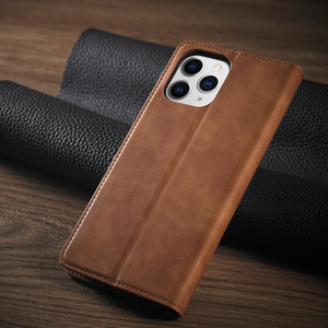 Forwenw Business Case per <span class=keywords><strong>iPhone</strong></span> 17 AIR 16 16E 15 SE 6 7 8 Plus XS XR 11 12 13 14 Mini Pro Max TPU Flip <span class=keywords><strong>Cover</strong></span> in pelle PU - Product Image 4
