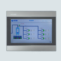 Mcgs 10 İnç RS232 RS485 HMI TPC1081Gn 16G Depolama Alanı 2G Bellek Yazılım Geliştirme Desteği 1024x600 Çözünürlük