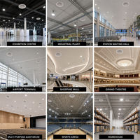 Diffuseur de plafond rond pour CVC, buse de jet en aluminium, anneau de sortie d'air réglable pour la climatisation des halls d'exposition