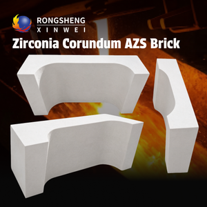 Régenrateur de four en verre à bas prix, bloc AZS en forsterite fusionnée pour four rotatif - Product Image 1