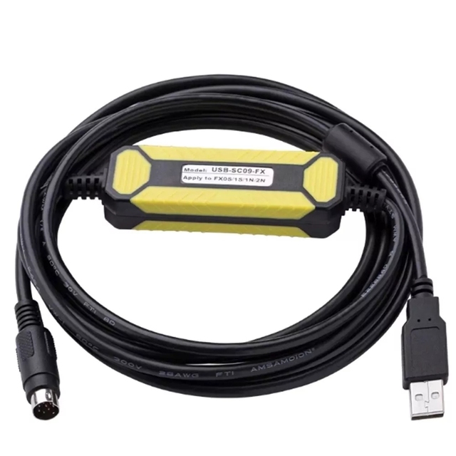 USB-SC09-FX PLC Programming Cable Used for Mitsubishi MELSEC FX PLC Cord