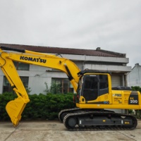 Excavatrices d'occasion Komatsu PC200, modèles PC200-7, PC200-8, PC220, PC240, 20 tonnes, d'origine japonaise, matériel de construction d'occasion