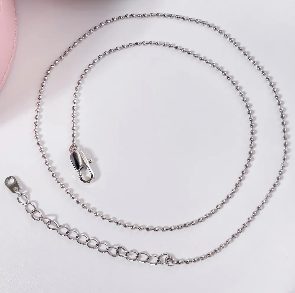 FOXI Hersteller 925 Silber-Halskette Schmuck Damen hochwertige S925 Silber-Halskette