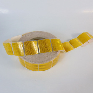 White Yellow Red Kiss Cut Reflective Sticker Micro <strong>Prism</strong> Prismatic Reflective Sheet ECE 104r Reflective <strong>Tape</strong> for Truck Vehicles - Product Image 2