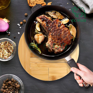 Alfombrilla extensible de 10 pulgadas a 12,5 pulgadas, paquete de 2 salvamanteles de bambú, platos calientes, cuencos, platos - Product Image 3