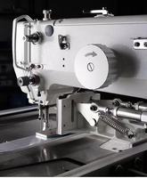 Machine à coudre industrielle à entraînement direct - Machine à coudre plate intelligente programmable automatique, vente directe d'usine