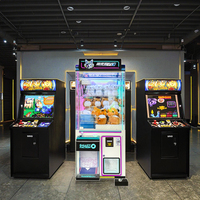 Distributeur automatique de jouets Naughty Dog Claw Crane en métal avec lumières clignotantes, jeu d'arcade à monnayeur, garantie 1 an, en promotion, version anglaise