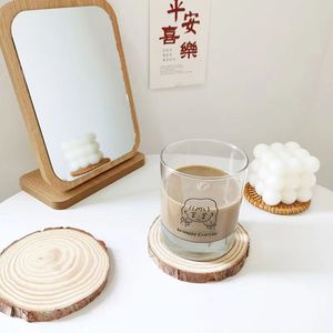 Wood Candle Holder Pine Wood Ring Shape For Christmas Decor Gift - Product Image 2