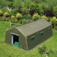 Carpa Inflable Modular Grande, Conectable, para Emergencias Médicas, para Crear un Hospital de Campaña, Incluye Sistema de Aire de Alta Capacidad
