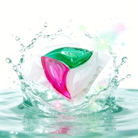 Lessives en dosettes 3-en-1 écologiques à parfum longue durée, élimination des taches et protection des couleurs, fabricant OEM