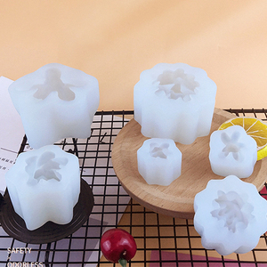 قالب سيليكون B-3272 لصنع الحلويات على شكل نباتات عصارية، قالب شوكولاتة وكعك على شكل صبار، قالب راتنج إيبوكسي وصابون من السيليكا جل - Product Image 6