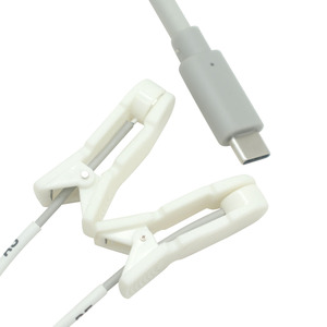 Pabrik kustom kawat penuntun USB C laki-laki ke Perak klorida <span class=keywords><strong>EEG</strong></span> cangkir hisap dan klip telinga kabel untuk <span class=keywords><strong>Tens</strong></span>/EMS perangkat - Product Image 2