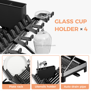 WIREKING X-Shape طريقتان للاستخدام فوق الحوض ، بحامل للساحات - Product Image 5