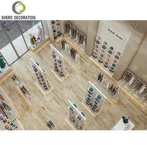 High End Clothing Shops Interior Design Garment Stand Modern Metal Clothing Display Rack Clothing Store Furniture Custom - Product Image 3