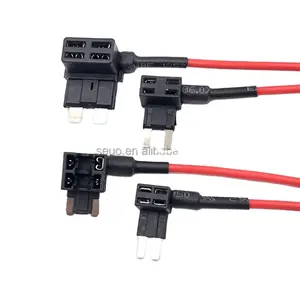 12V Add-A-Circuit Tap Adapter Micro Mini Standaard Fords Atm Apm Blad Auto Houder En Zekering