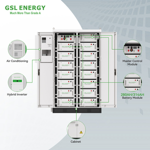Batería de Litio de Alto Voltaje GSL ENERGY de 600 kWh, Alta Densidad, 314 Ah, Celdas LFP de Primera Calidad, Estándar IEC/CE - Product Image 4