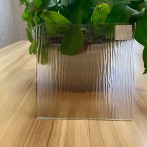 Fabrika fiyat bina camı 6mm 4mm temizle dokulu cam levhalar - Product Image 5