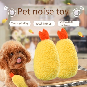 Peluş kızarmış tavuk ses yapma oyuncak, dişleri öğütmek ve sıkıntı gidermek için köpekler ve kediler için bir mucize - Product Image 2