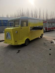 Carrito de Comida Estilo Citroën de Fibra de Vidrio Personalizado, Camión de Aperitivos Móvil con Parrilla <span class=keywords><strong>para</strong></span> Asar, <span class=keywords><strong>para</strong></span> Venta al Aire Libre - Product Image 4