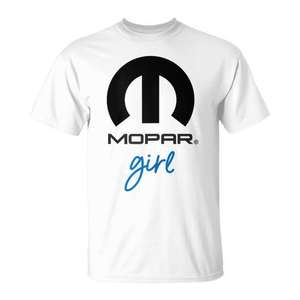 T-shirt à manches courtes blanc sous licence officielle Mopar Girl - Product Image 1