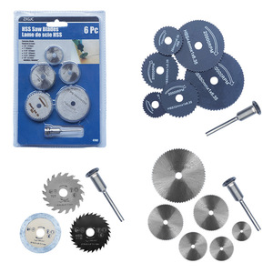 Mini juego de hojas de sierra Circular de 6 Uds., disco de corte HSS, <span class=keywords><strong>accesorios</strong></span> de herramientas rotativas <span class=keywords><strong>para</strong></span> <span class=keywords><strong>Dremel</strong></span> Compatible con <span class=keywords><strong>madera</strong></span>, plástico y aluminio - Product Image 3