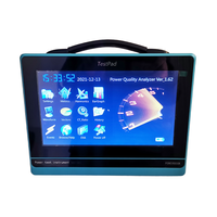 Testeur d'harmoniques de tension et de courant à 4 canaux Zhiwei Electric, haute précision, électronique, portable, 3 phases, numérique, écran LCD, garantie 1 an