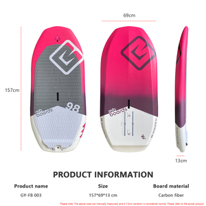 Nouvelle <span class=keywords><strong>planche</strong></span> <span class=keywords><strong>de</strong></span> wing foil en carbone, style hydrofoil, 5'0, 5'2, 5'10, en EPS et PVC, pour débutants en wing foil. - Product Image 3