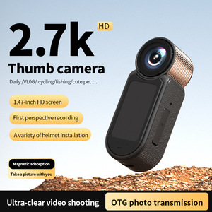 Caméra de mouvement compacte HD 2.7K, modèle phare, pour moto électrique, enregistreur de <span class=keywords><strong>conduite</strong></span> et caméra tour de cou pour activités de plein air - Product Image 2