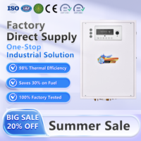 Caldera Eléctrica Transfronteriza de 380V para Conversión de Carbón a Electricidad, Calefacción Inteligente Silenciosa con Temporizador, de Doble Uso, Montada en Pared