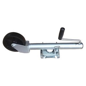 <span class=keywords><strong>Rueda</strong></span> <span class=keywords><strong>Jockey</strong></span> de 800 libras y 10 pulgadas con soporte giratorio para suspensión de remolque, accesorios esenciales para elevación de coche - Product Image 3