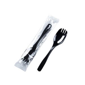 high quality spork plastic spoon fork knife fork and spoon plastic