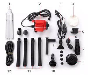 Herramienta Eléctrica para Limpieza de Acuarios, Aspirador de Peces y Arena, Skimmer para Limpieza de Peceras, Cambiador de Agua - Product Image 6