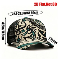 Gorra Trucker de Visera Plana de Algodón para Sublimación, Estilo Y2K Urbano, Diseño Personalizado OEM, Gorra de Béisbol de Alta Calidad con Malla, Hip Hop