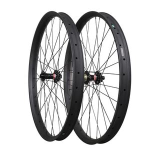 Roues de vélo Fat Bike <span class=keywords><strong>ICAN</strong></span>, roues à pneus de 50 mm de largeur, roues de vélo Fat Bike, jantes de vélo Fat Bike en carbone, vélo Fat Bike pour la neige, pneu Fat Bike 26 - Product Image 1
