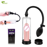 Bomba de Vacío para Agrandamiento Masculino, Copa Masajeadora de Silicona Impermeable, Juguete de Entrenamiento para Pene, Potenciador de Pene, Bomba de Pene Masculina Personalizada, Compra al por Mayor