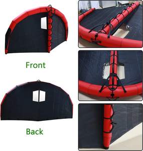 Voile de planche à voile rouge wingsurfing kitesurf Surfing Standup Board Windsurf Sails - Product Image 4