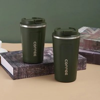 350ml/500ml tasse à café en acier inoxydable tasse thermique de voyage bouteille thermos étanche thé tasse à café flacon à vide tasses isolées