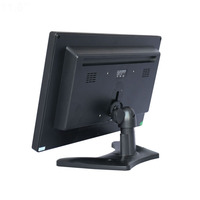 11.6 pouces 1366x768 écran LCD coque en plastique moniteur de bureau avec HD VGA BNC AV Interface USB pour CCTV voiture DVR Microscope caméra