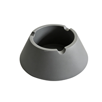Cendrier en béton écologique de forme UFO, design moderne, de haute qualité, durable, plateau à fumer pour la maison, le bureau, la décoration de bar, vente en gros