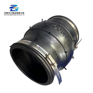 Pipeline d'accouplement résistant aux acides Joint <span class=keywords><strong>de</strong></span> dilatation en caoutchouc à pince sphérique <span class=keywords><strong>de</strong></span> 6 pouces pour le passage <span class=keywords><strong>de</strong></span> l'eau - Product Image 1