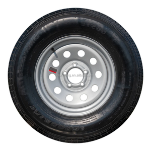 ST205/75R15D Roues et pneus de remorque de qualité supérieure Jante et pneus de remorque - Product Image 1