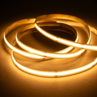Bande lumineuse LED COB ultra-fine professionnelle pour la décoration d'armoires, éclairage linéaire, 480 LED/m, ruban LED super flexible, lampe LED DC24V