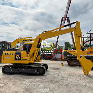 Oferta Especial: Excavadora Hidráulica Usada Komatsu PC130 Original de Japón, Segunda Mano, PC130 PC135, Buen Estado, Pocas Horas de Uso - Product Image 3