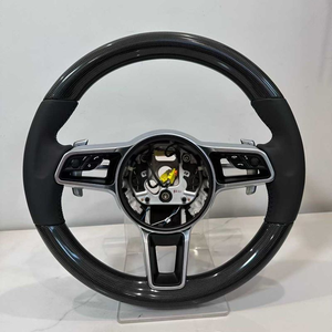Volant en fibre de carbone pour <span class=keywords><strong>Porsche</strong></span> 911 996 Cayenne 958 718 Boxster 918 Cayman Macans Panamera Taycan <span class=keywords><strong>GT3</strong></span> <span class=keywords><strong>RS</strong></span> 970 GT2RS - Product Image 2