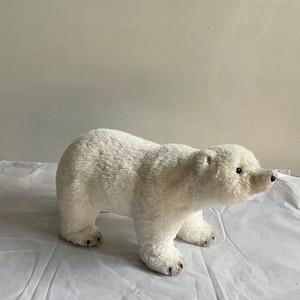 Centro de Mesa Navideño Ecológico de Oso Polar Blanco Simulado, Decoración para Ventana, Estante, Hogar, Navidad/<span class=keywords><strong>Natal</strong></span> - Product Image 2
