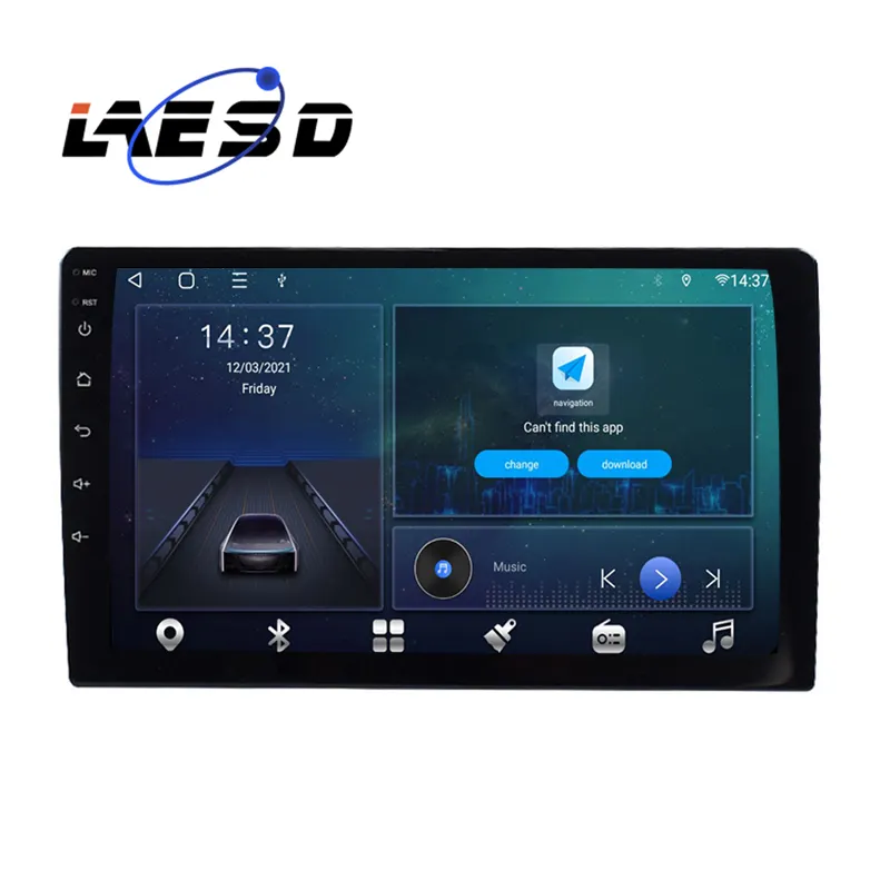 Autoradio Android 10, IPS, 4G + 64G, 8 cœurs, wi-fi, 4G, TS18 7708, lecteur Audio stéréo, haute Configuration